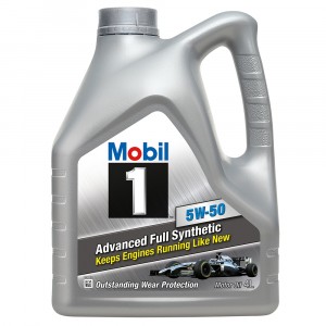 Моторное масло Mobil 1 5W-50 (4 л)