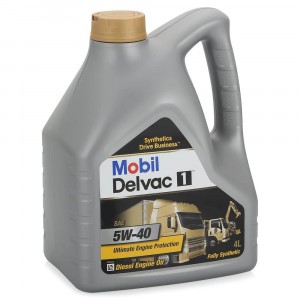 Моторное масло Mobil Delvac 1 5W-40 (4 л)