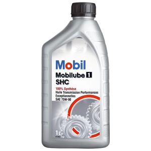 Трансмиссионное масло Mobil Mobilube 1 SHC 75W-90 (1 л)