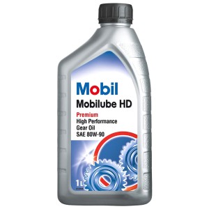 Трансмиссионное масло Mobil Mobilube HD 80W-90 (1 л)