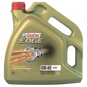 Моторное масло Castrol EDGE Titanium FST A3/B4 0W-40 (4 л)