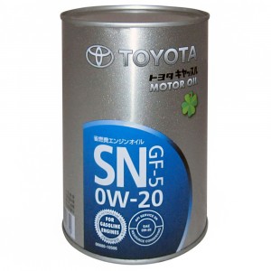 Моторное масло Toyota GF-5 0W-20 (1 л)