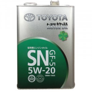 Моторное масло Toyota GF-5 5W-20 (4 л)
