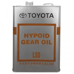 Трансмиссионное масло Toyota Hypoid Gear Oil LSD 85W-90 (4 л)