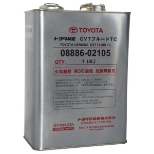 Трансмиссионное масло Toyota CVT Fluid TC (4 л)