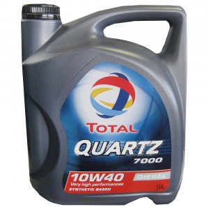 Моторное масло Total Quartz 7000 Diesel 10W-40 (5 л)