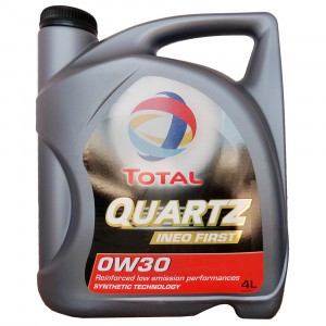 Моторное масло Total Quartz Ineo First 0W-30 (4 л)