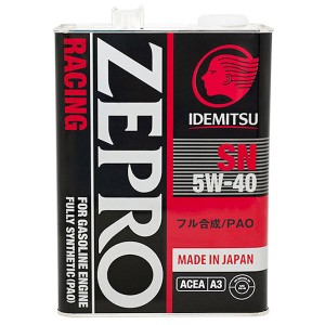 Моторное масло Idemitsu Zepro Racing 5W-40 (4 л)