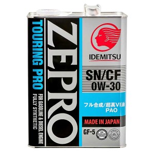 Моторное масло Idemitsu Zepro Touring Pro 0W-30 (4 л)