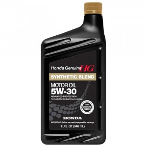 Моторное масло Honda Synthetic Blend 5W-30 (0,946 л)