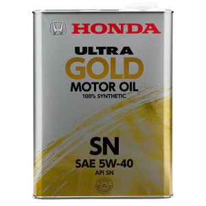 Моторное масло Honda Ultra GOLD 5W-40 (4 л)