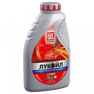Моторное масло Лукойл Супер 5W-40 (1 л)