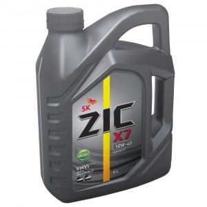 Моторное масло ZIC X7 Diesel 10W-40 (6 л)