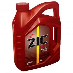 Трансмиссионное масло ZIC GFT 75W-85 (4 л)