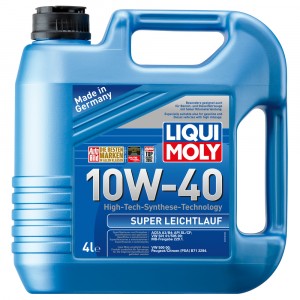 Моторное масло Liqui Moly Super Leichtlauf 10W-40 (4 л)