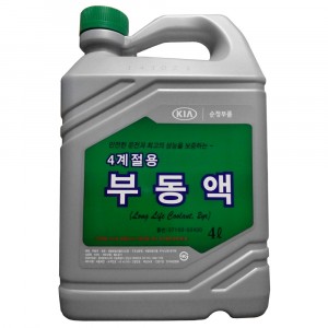Антифриз Hyundai/Kia/Mobis Long Life Coolant, зеленый (4 л)