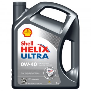 Моторное масло Shell Helix Ultra 0W-40 (4 л)