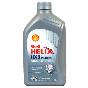 Моторное масло Shell Helix HX8 Synthetic 5W-30 (1 л)