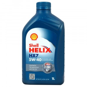 Моторное масло Shell Helix HX7 5W-40 (1 л)