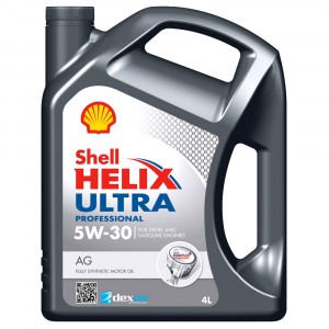 Моторное масло Shell Helix Ultra Professional AG 5W-30 (4 л)