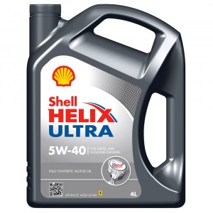 Моторное масло Shell Helix Ultra 5W-40 (4 л)