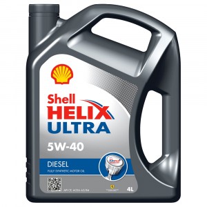 Моторное масло Shell Helix Ultra Diesel 5W-40 (4 л)