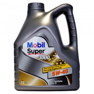 Моторное масло Mobil Super 3000 X1 5W-40 (4 л)