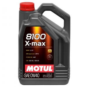 Моторное масло Motul 8100 X-max 0W-40 (5 л)