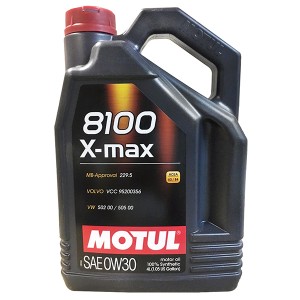 Моторное масло Motul 8100 X-max 0W-30 (4 л)