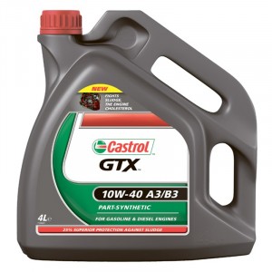 Моторное масло Castrol GTX A3/B3 10W-40 (4 л)