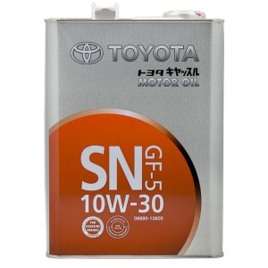 Моторное масло Toyota GF-5 10W-30 (4 л)