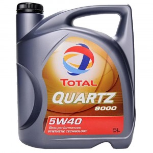 Моторное масло Total Quartz 9000 5W-40 (5 л)