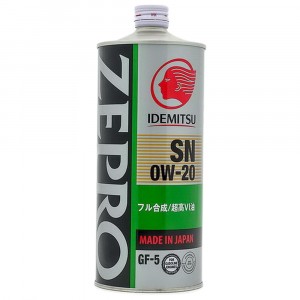 Моторное масло Idemitsu Zepro Eco Medalist 0W-20 (1 л)