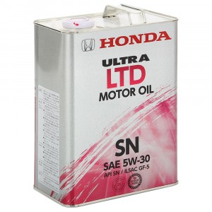Моторное масло Honda Ultra LTD 5W-30 (4 л)