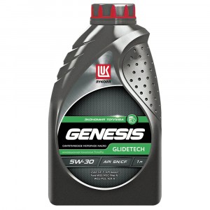 Моторное масло Лукойл Genesis Glidetech 5W-30 (1 л)