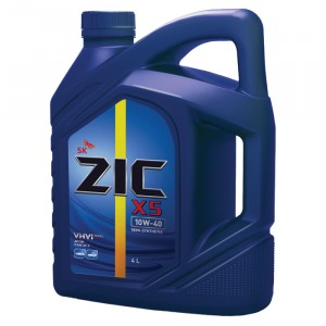 Моторное масло ZIC X5 10W-40 (4 л)