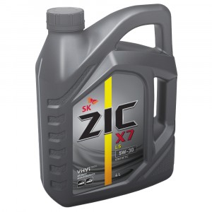 Моторное масло ZIC X7 LS 5W-30 (4 л)