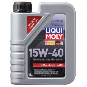 Моторное масло Liqui Moly MoS2 Leichtlauf 15W-40 (1 л)