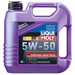 Моторное масло Liqui Moly Synthoil High Tech 5W-50 (4 л)
