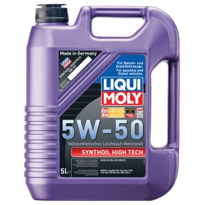 Моторное масло Liqui Moly Synthoil High Tech 5W-50 (5 л)