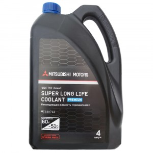 Антифриз Mitsubishi Super Long Life Coolant Premium, синий (4 л)