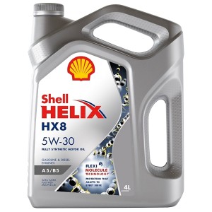 Моторное масло Shell Helix HX8 A5/B5 5W-30 (4 л)