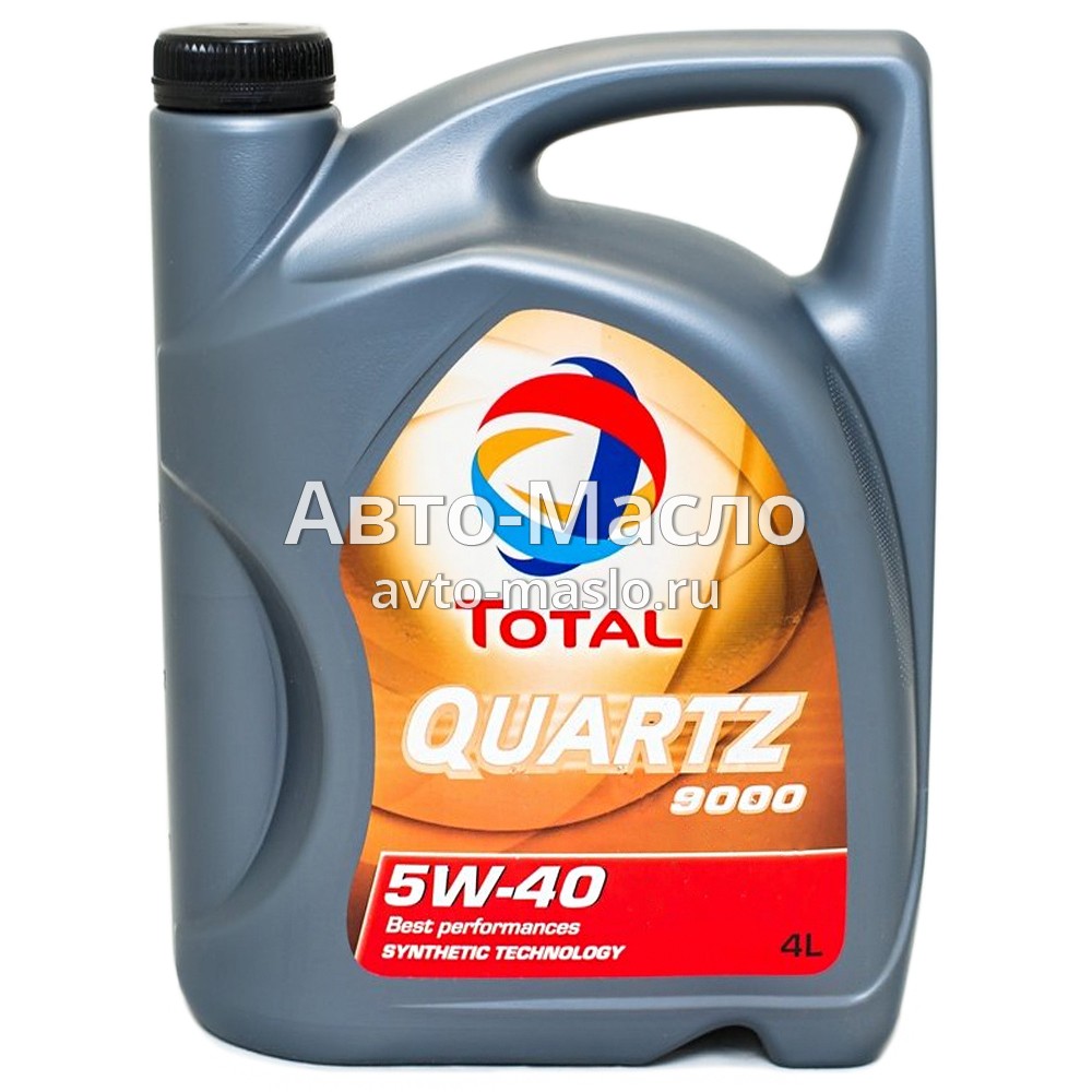  масло Total Quartz 9000 5W-40 (4 л) - Авто-Масло