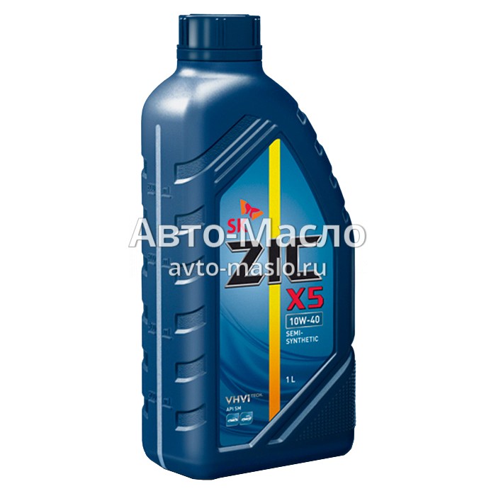Моторное масло ZIC X5 10W-40 (1 л) - Авто-