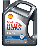 моторное масло Shell Helix Ultra Diesel 5W-40