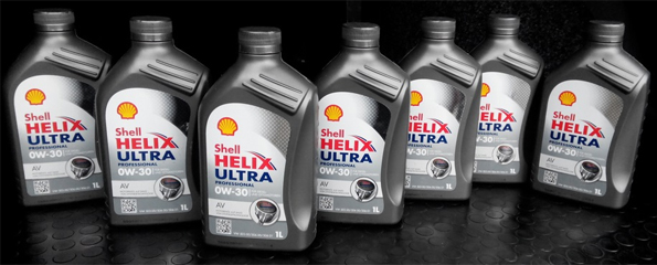 Синтетические моторные масла Shell Helix Ultra Professional