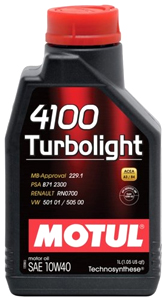 масло Motul 4100 Turbolight