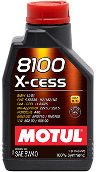 Моторное масло Motul 8100 X-cess